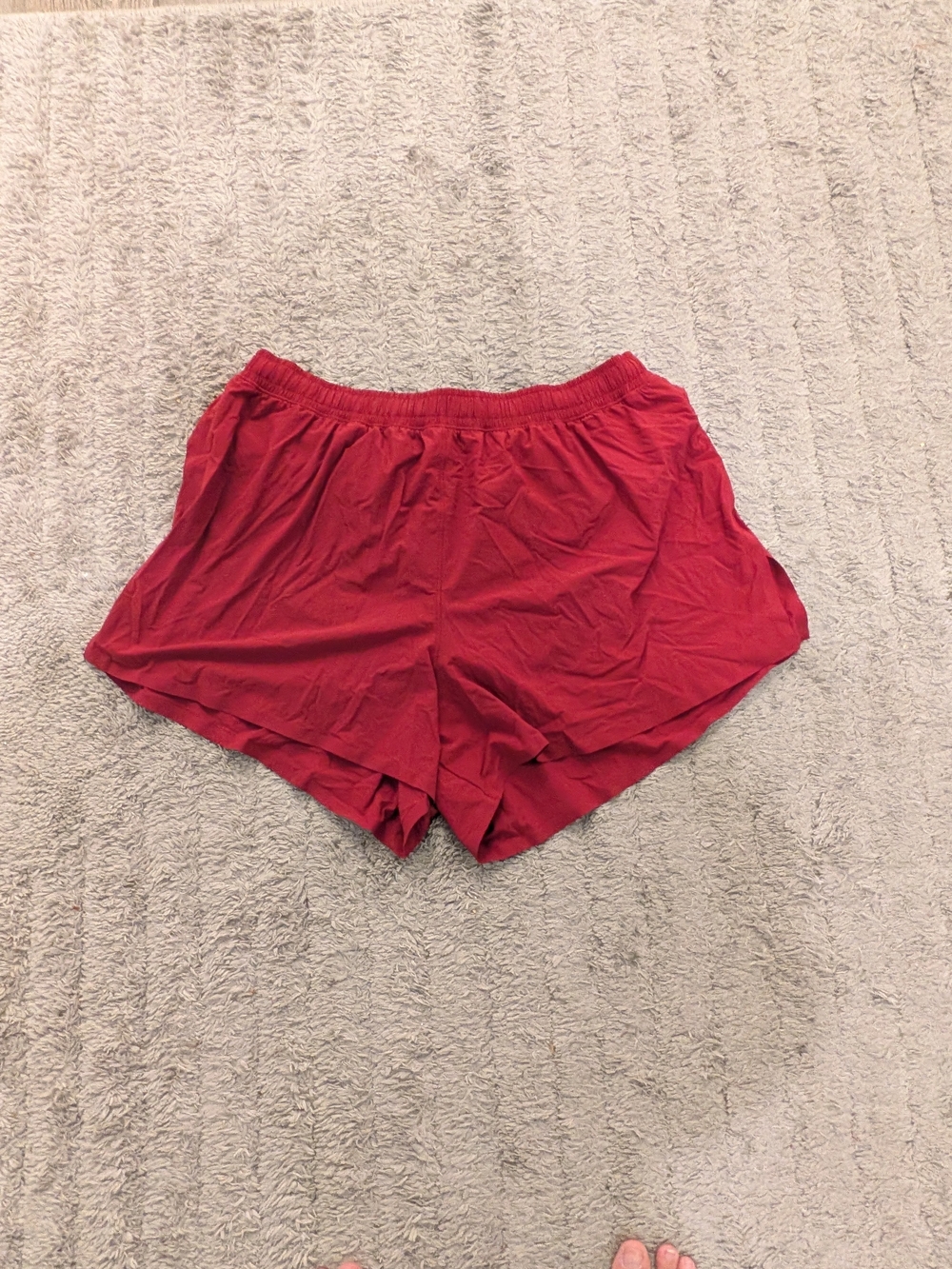 Abercrombie & Fitch Red Athletic Lounge Shorts